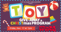 Toy Give-Away and CHRISTmas Program